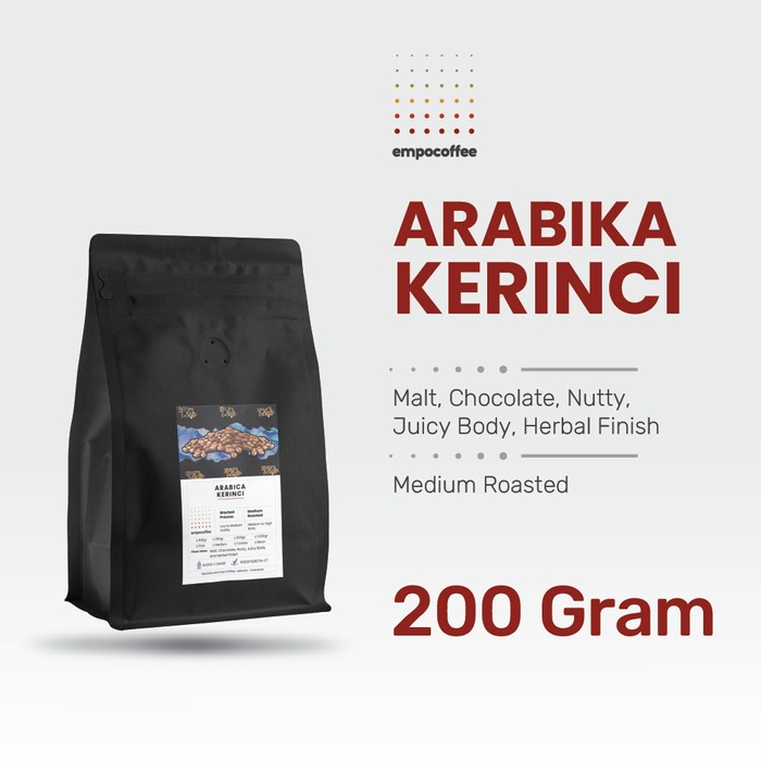 

Dijual Kopi Arabika Kerinci Kayu Aro Sumatra Arabica Coffee Bean Coffe 200 Gr Sale!!!