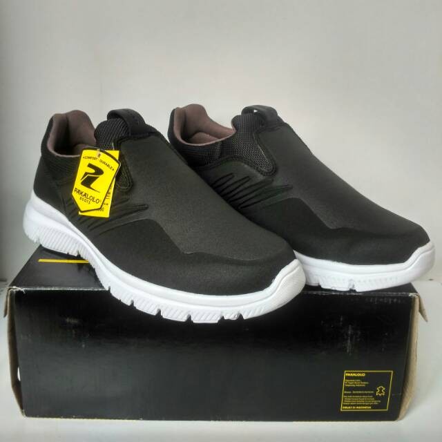 Chaer Populer Sepatu Casual Pria Pakalolo N1013 Hitam Original