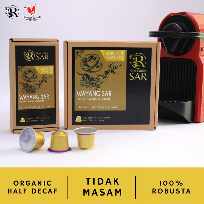 

Aman Nespresso Â® Compatible Capsule - Wayang Sar Sar Kopi Kapsul Kcs Bagus