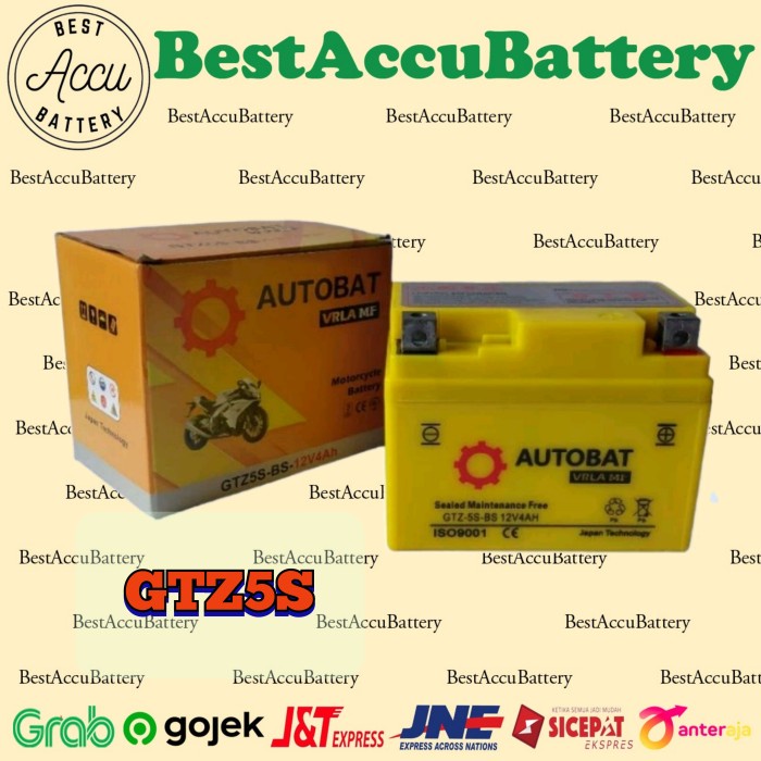 Terlaris Aki Motor Honda Beat Otobat Gtz5S Mf Aki Kering