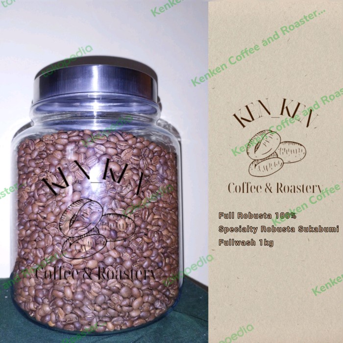 

Mantap Full Robusta 100% Specialty Robusta Full Wash 1 Kg - Roast Beans Bagus
