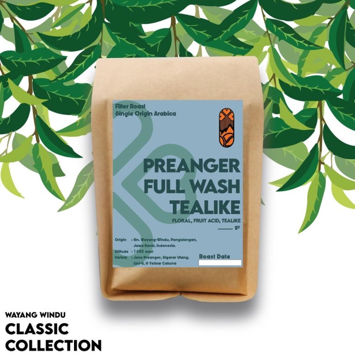 

Kusus Hari Ini Kopi Arabika Jawa Barat - Preanger Full Wash Tealike Filter Roast 200 Hot Sale