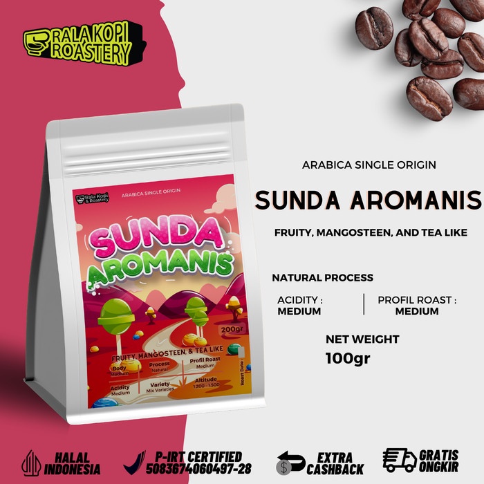 

Sale Kopi Arabika Sunda Aromanis | Biji Kopi Single Origin Arabica 100Gr Promo