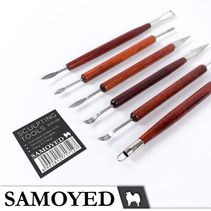 

Terlaris Alat Ukir / Pahat / Clay Sculpting / Modeling Tools Samoyed Scts-L06