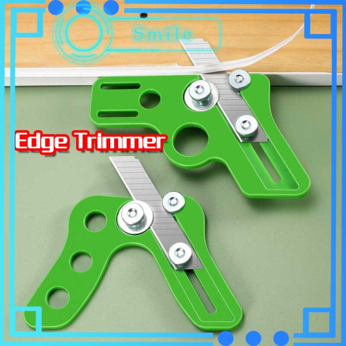 

Terlaris 2Pcs Pisau Pemangkas Tepi Kayu / Edge Trimmer Manual Cutter