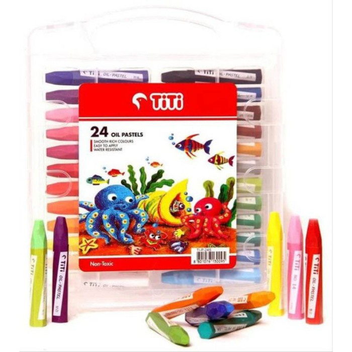 

Terlaris Crayon Titi 24 Oil Pastels