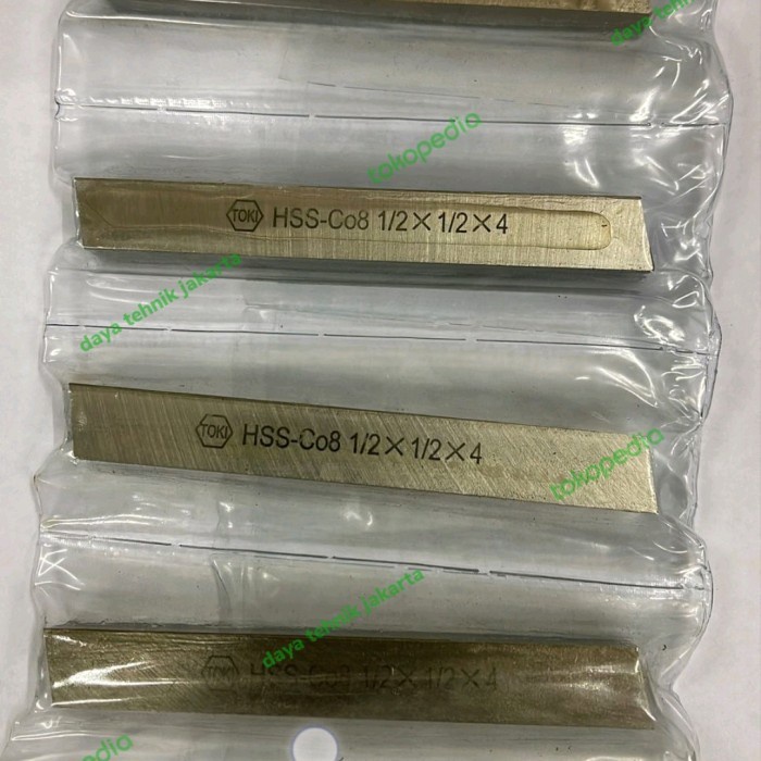 Terlaris Pahat Bubut Hss Toki Co8% 1/2 X 4 - Pisau Bubut Hss Cobalt 8% 1/2" X 4