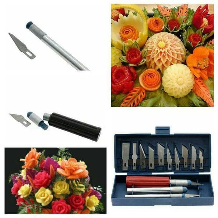 

Terlaris Pisau Ukir Buah Dan Sayuran Fruit Vegetable Carving Knife Dekorasi Kue