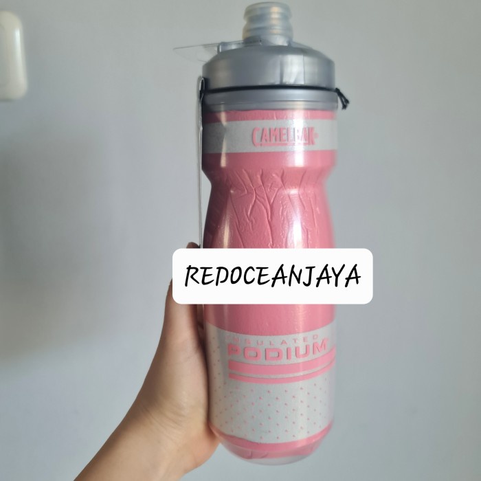 Terlaris Botol Minum Sepeda Podium Chill Camelbak Bottle Bidon 620Ml Pink Bidon