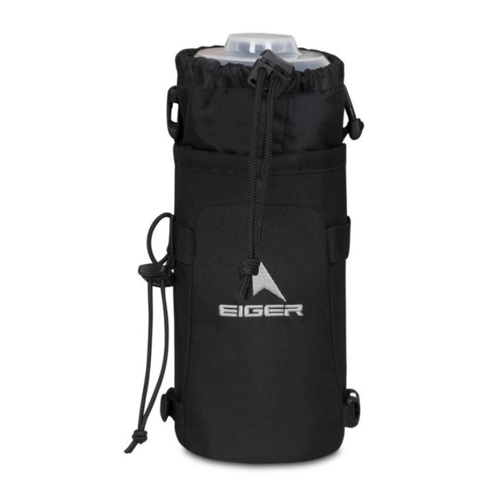 Terlaris Tas Botol Original Eiger Thermic Bottle Pouch - Black