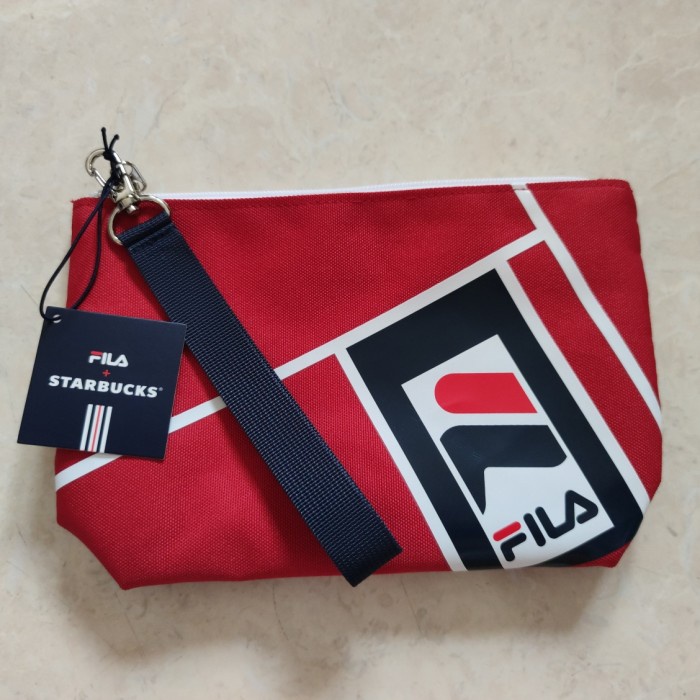 Terlaris Starbucks X Fila Limited Pouch