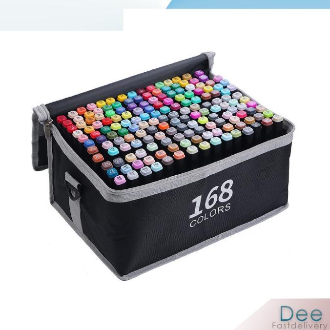 

Touch Art Marker 168 Color double headed marker set Multi Color Spidol