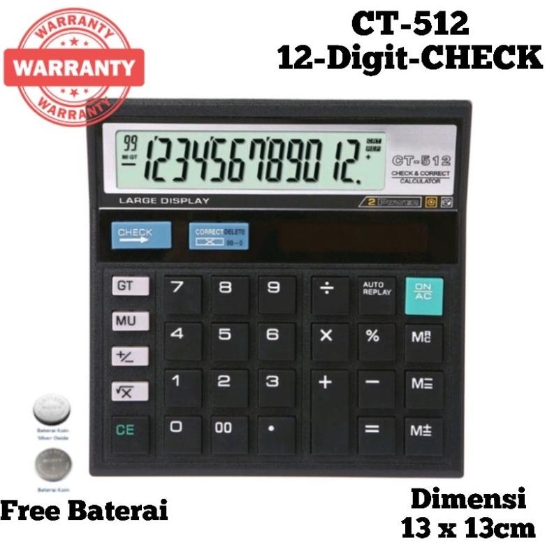 

Trending Kalkulator Calculator Model Citizen Ct512 Ct 512 12 Digit Ibiza