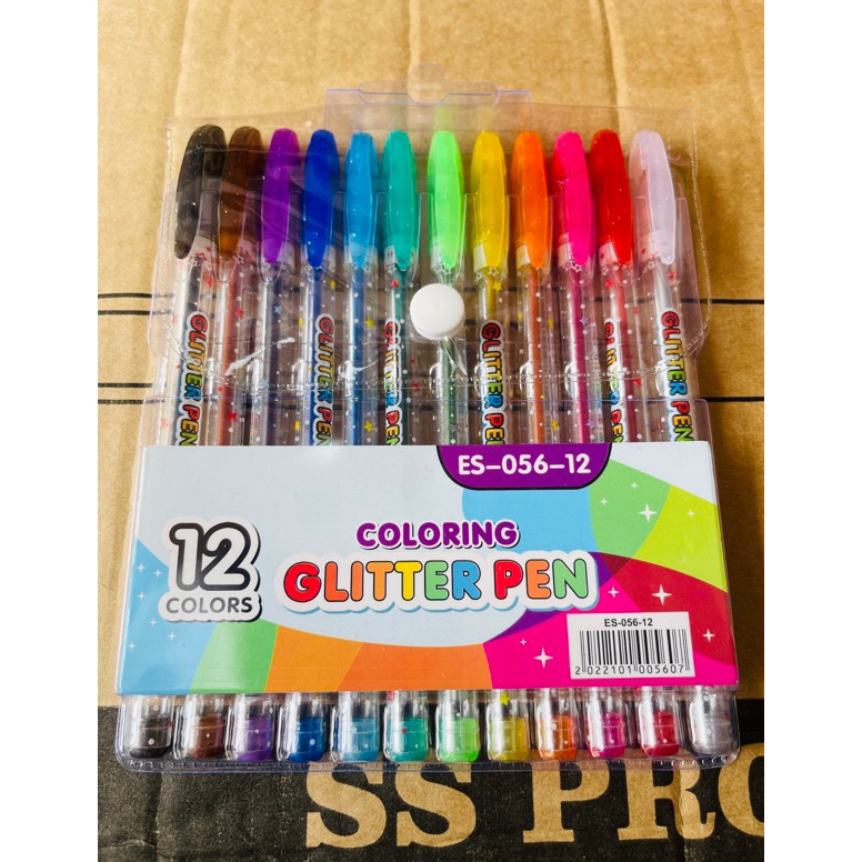 

Best Produk-pen gel gliter isi 12 pc