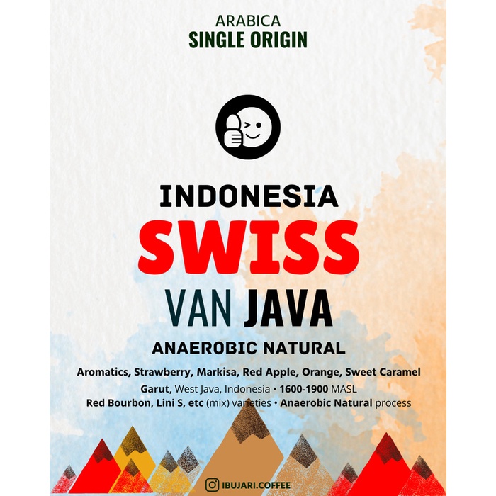 

Limited Kopi Swiss Van Java Natural Anaerob Biji Arabika Garut Coffee Beans Hot Sale