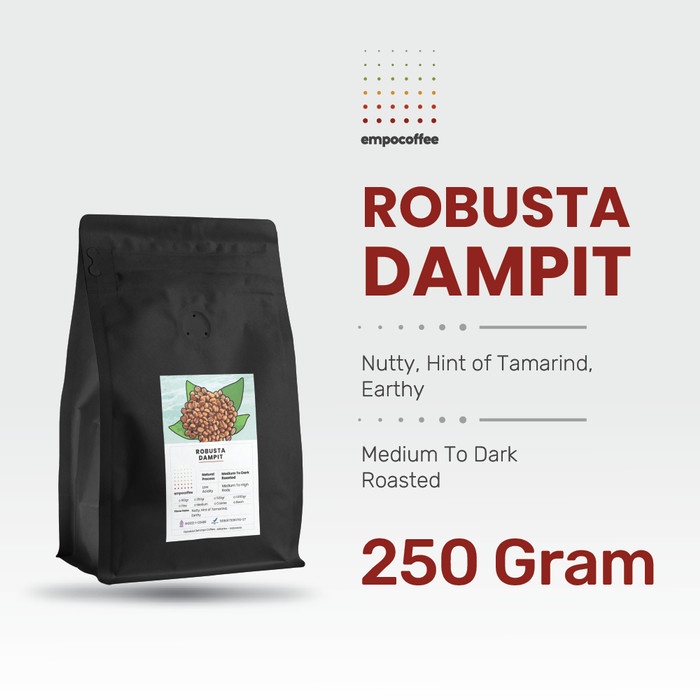 

Star Kopi Robusta Dampit Malang Java Coffee Bean Espresso Roast Coffe 250Gr Promo