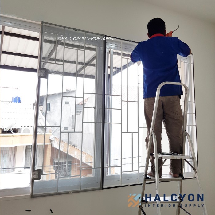 Latins Ongkos Pasang Kasa Nyamuk Magnet Hoze