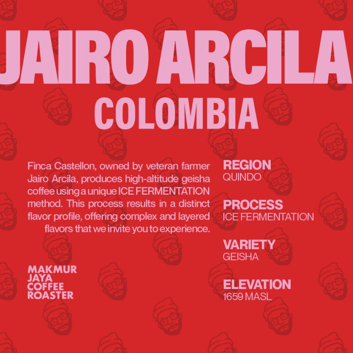 

Promo Bulan Ini Jairo Arcilla Colombia 100 Gr | Makmur Jaya Coffee Roaster Berkualitas