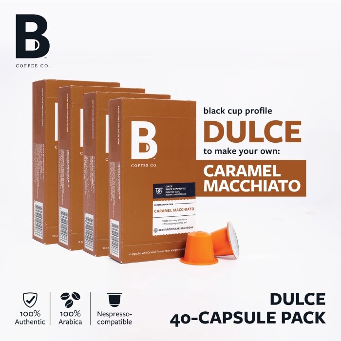 

Promo B Coffee Co. 4 Packs Of Nespresso Compatible Coffee Capsules Terbatas