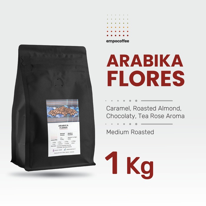 

Dijual Kopi Arabika Flores Bajawa Arabica Coffee Roasted Bean Coffe Beans 1Kg Gilaa!!!