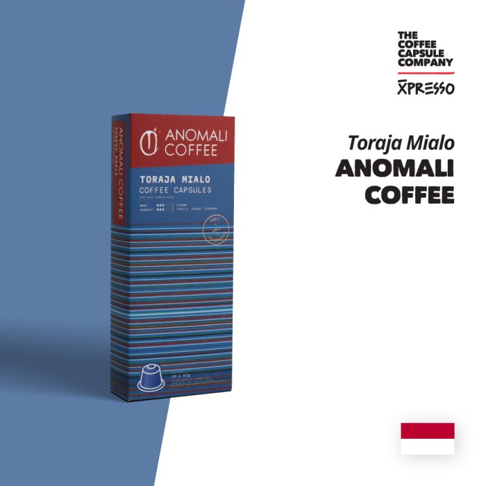 

Hemat Anomali Coffee - Toraja Mialo - Nespresso Compatible Murah