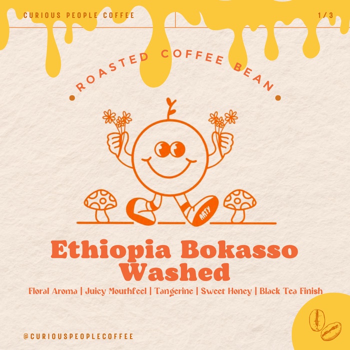 

Dijual Biji Kopi Manual Brew Arabika - Ethiopia Bokasso Washed - 200 Gr Murah