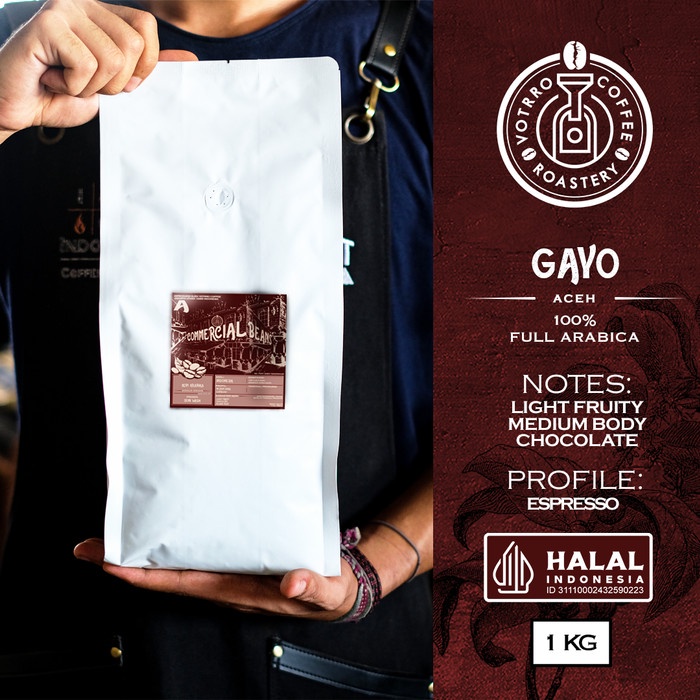 

Berkualitas Biji Kopi 100% Full Arabica Aceh Gayo Roasted Commercial - Espresso Sale!!!