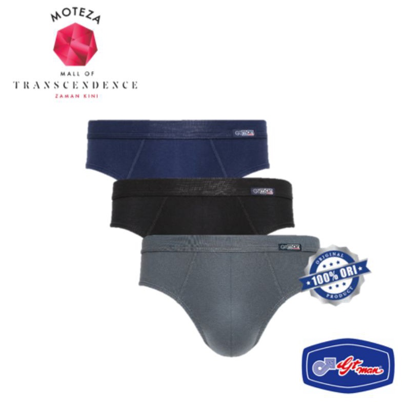 74 Celana Dalam GTMan Underwear Pria - GT Man 708 Mini Spandex - Isi 3 pcs 54