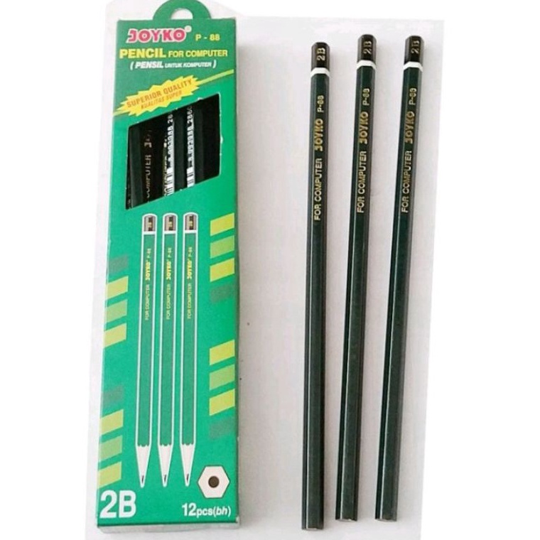 

[PROMO VIF5] [ PER LUSIN ] Pensil Kayu Joyko 2B - P-88 32