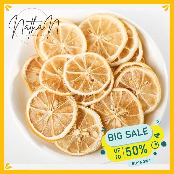 

DRIED LEMON SLICE / JERUK LEMON IRIS KERING KUALITAS TERBAIK