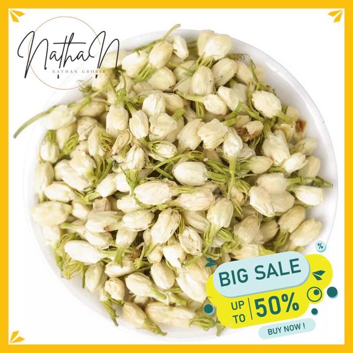 

TEH BUNGA MELATI KERING / DRIED JASMINE FLOWER TEA | KOMBU-CHAN TISANE PRODUK PILIHAN