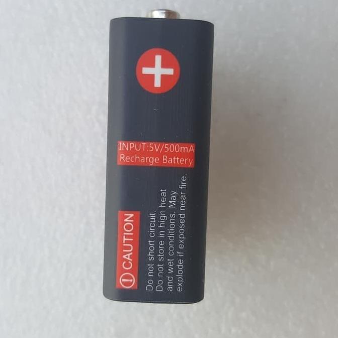 Baterai Kotak 9V 1000Mah 1.000 Mah Charge Isi Ulang Batre Rechargeable