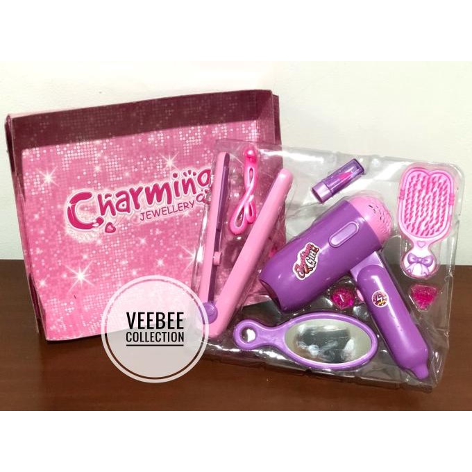 MAINAN SALON SALONAN ANAK CATOK HAIRDRYER/ MAINAN SALON ANAK/ MAINAN