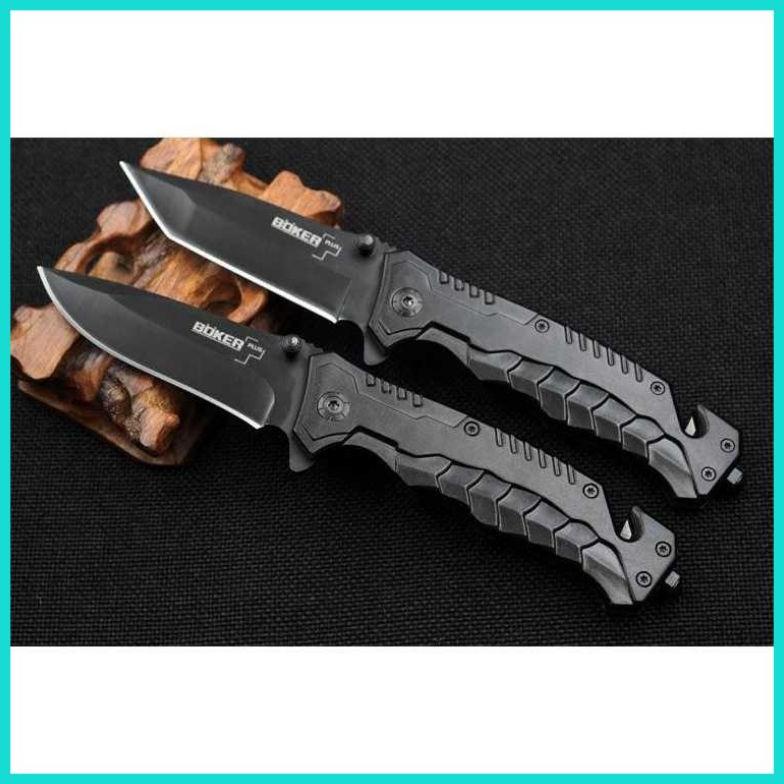 Diskon {{Original}} Knifezer Pisau Lipat Boker Cs Go Collector Portable Knife Square Head - K390 - B