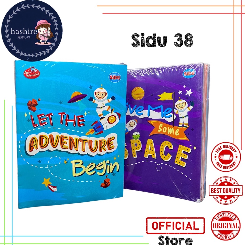 

Promo Terupdate 10pcs Buku Tulis SIDU Garis 38 Lembar / 1pack Buku Tulis SIDU 38 Lembar ZGG