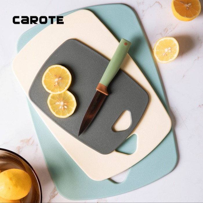 CAROTE TALENAN / CUTTING BOARD SET - 3 PCS ANTI BAKTERI - JAMUR