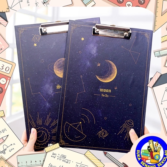 

Promo Ramadhan Papan Jalan / Papan Ujian / Clipboard A4 Motif Space AT0076 0T0