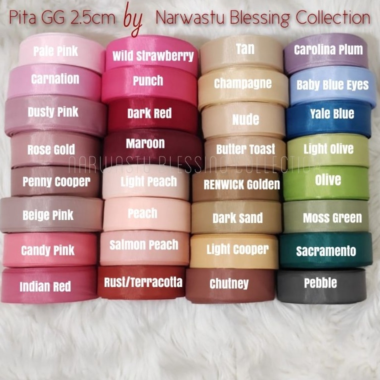 

UQWF-68 Pita grosgrain 2,5cm (1") part 2 D7Q