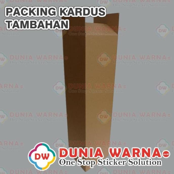 

'+'+'+'+] Tambahan Packing Kardus Untuk Sticker ORACAL 3M KIWALITE Meteran Dll