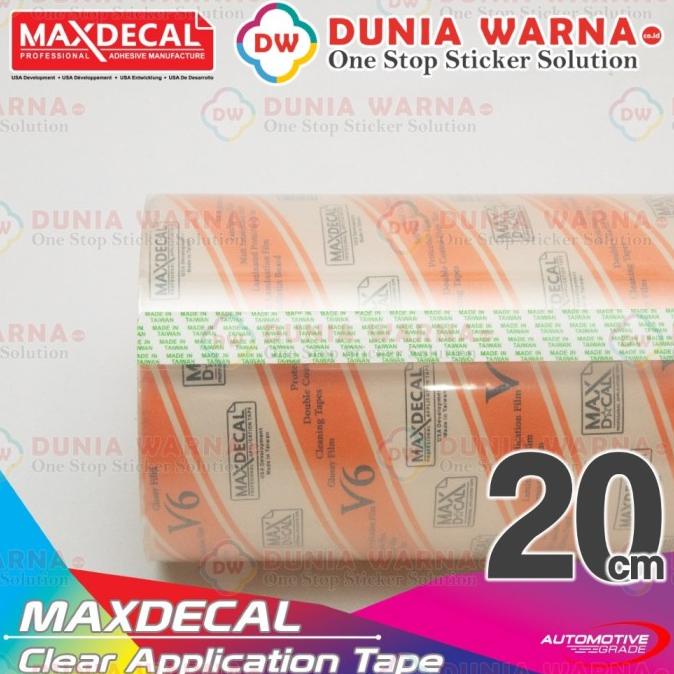 

%$%$%$%$] MAX DCAL MAXDECAL Masking Transfer Tape 20 cm Laminasi Cutting Sticker