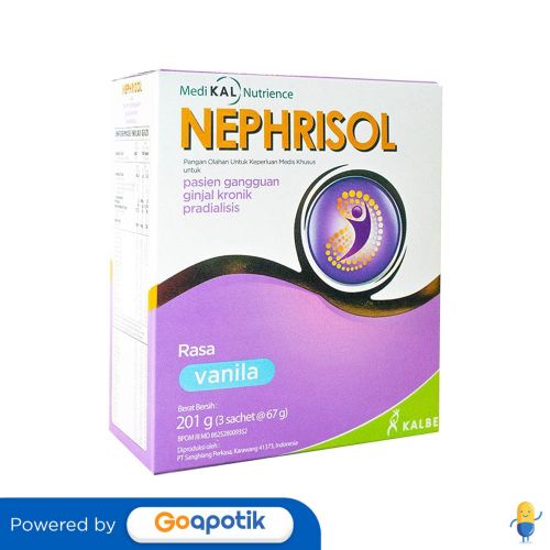 

NEPHRISOL RASA VANILA 67 GRAM BOX 3 SACHET