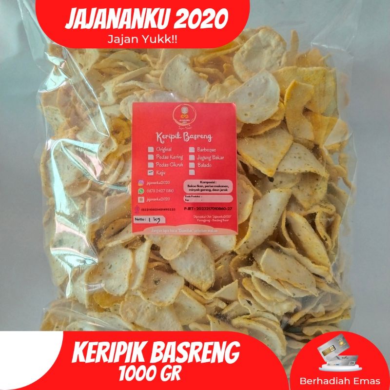 

Keripik basreng 1000gr