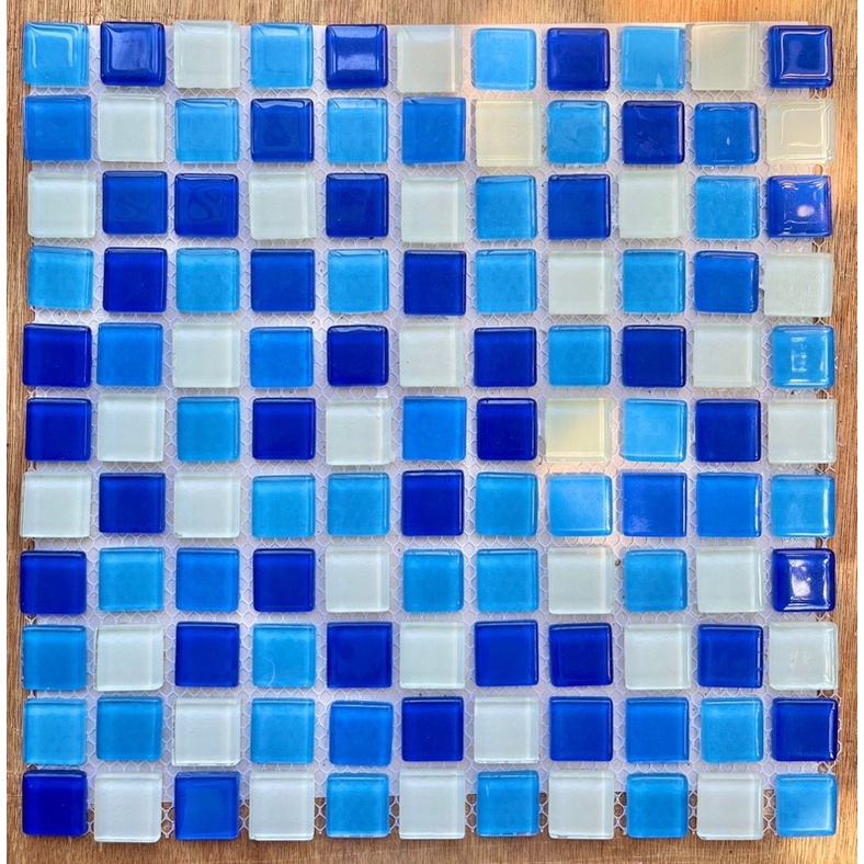 Keramik Mosaic Kolam Renang||Kuda Laut Mas