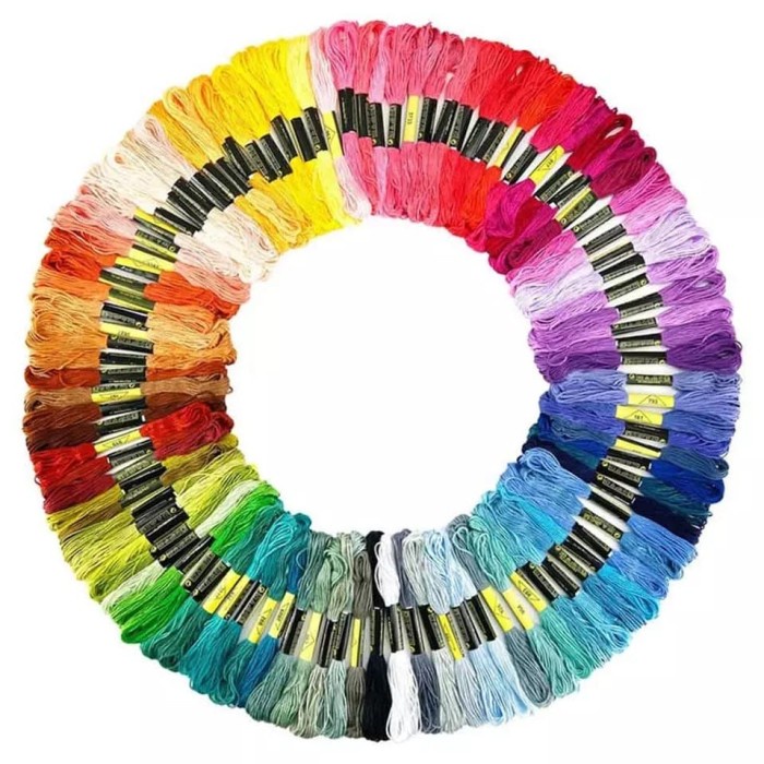 

PAKET BENANG SULAM PMV 100 WARNA