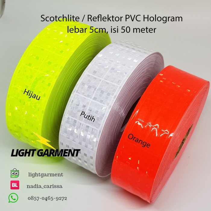 

PITA SCOTLIGHT SCOTLITE PVC 5 CM ISI 50 METER