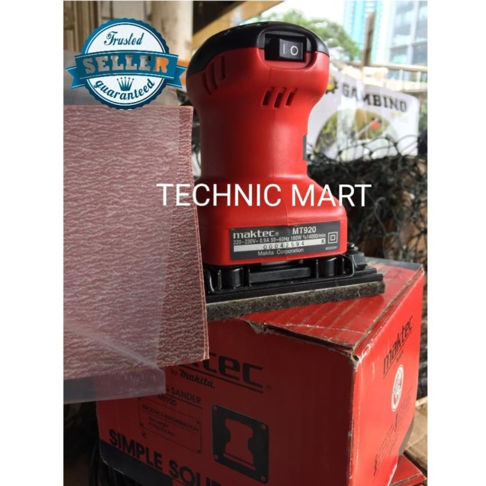Terlaris Mesin Amplas Maktec / Mesin Sander Maktec Mt 920