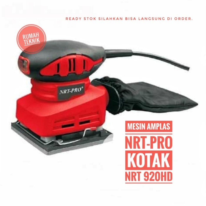 Terlaris Nrt-Pro Mesin Amplas Kotak Nrt 920Hd