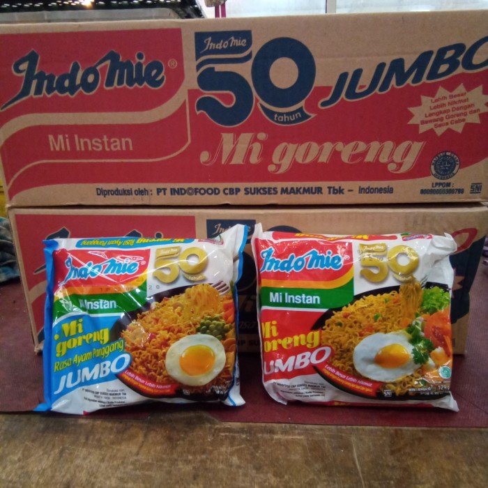 

indomie goreng jumbo / ayam panggang per dus