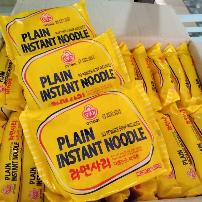 

Ottogi Plain Instant Noodle/Ottogi Plain Noodle Bestseller Mie Impor