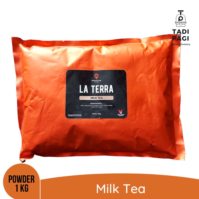 

BEST SELLER!! POWDER MILK TEA BUBUK TEH SUSU LA TERRA